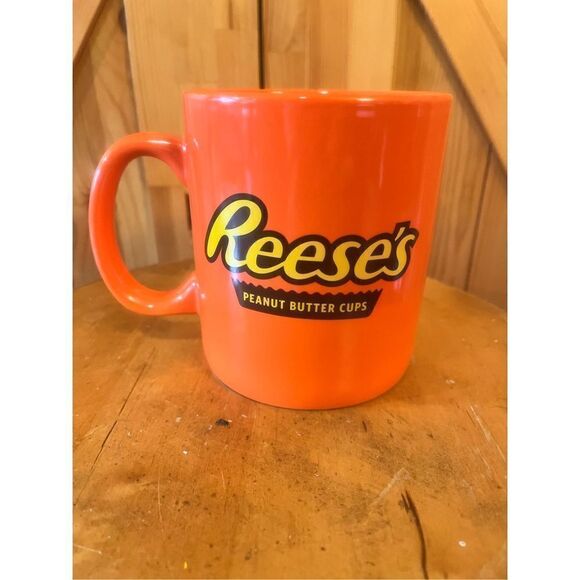 Reese's Peanut Butter Cups, Large Orange Mug or Cup 5" - Picture 1 of 6